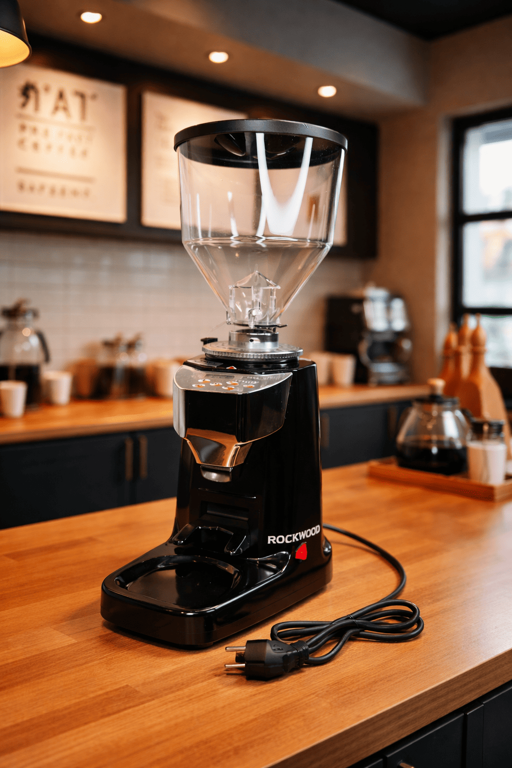 Rockwood Coffee Grinder HK021/LD021 Mesni Giling Kopi Espresso