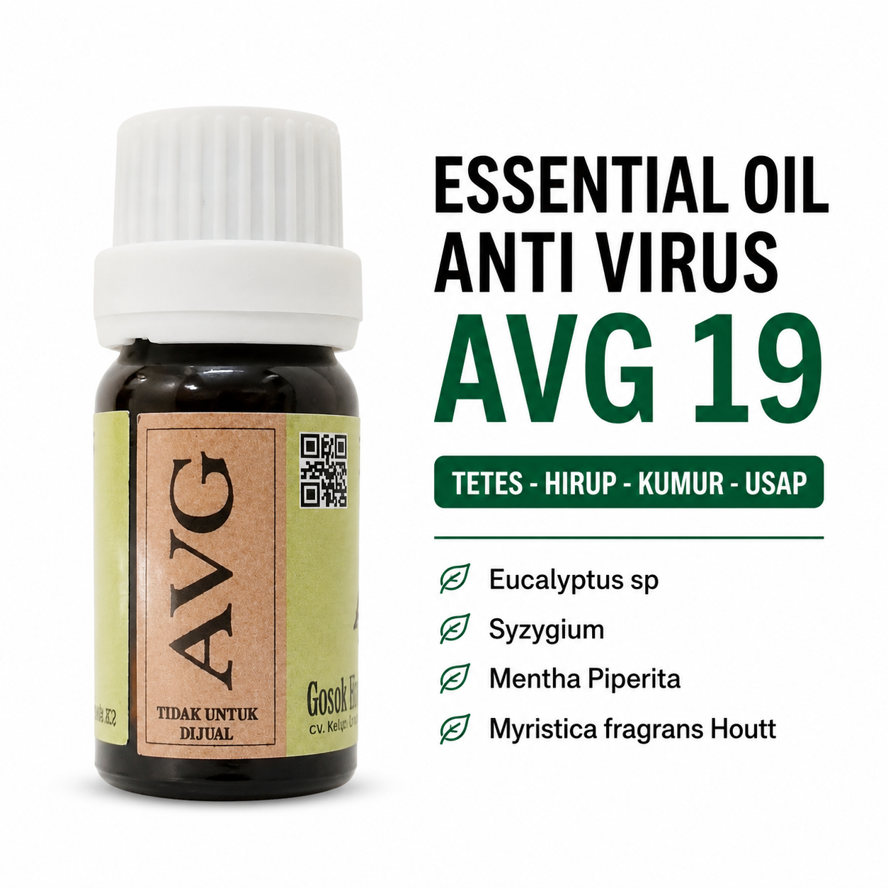 Eseential Oil Anti Virus AVG19