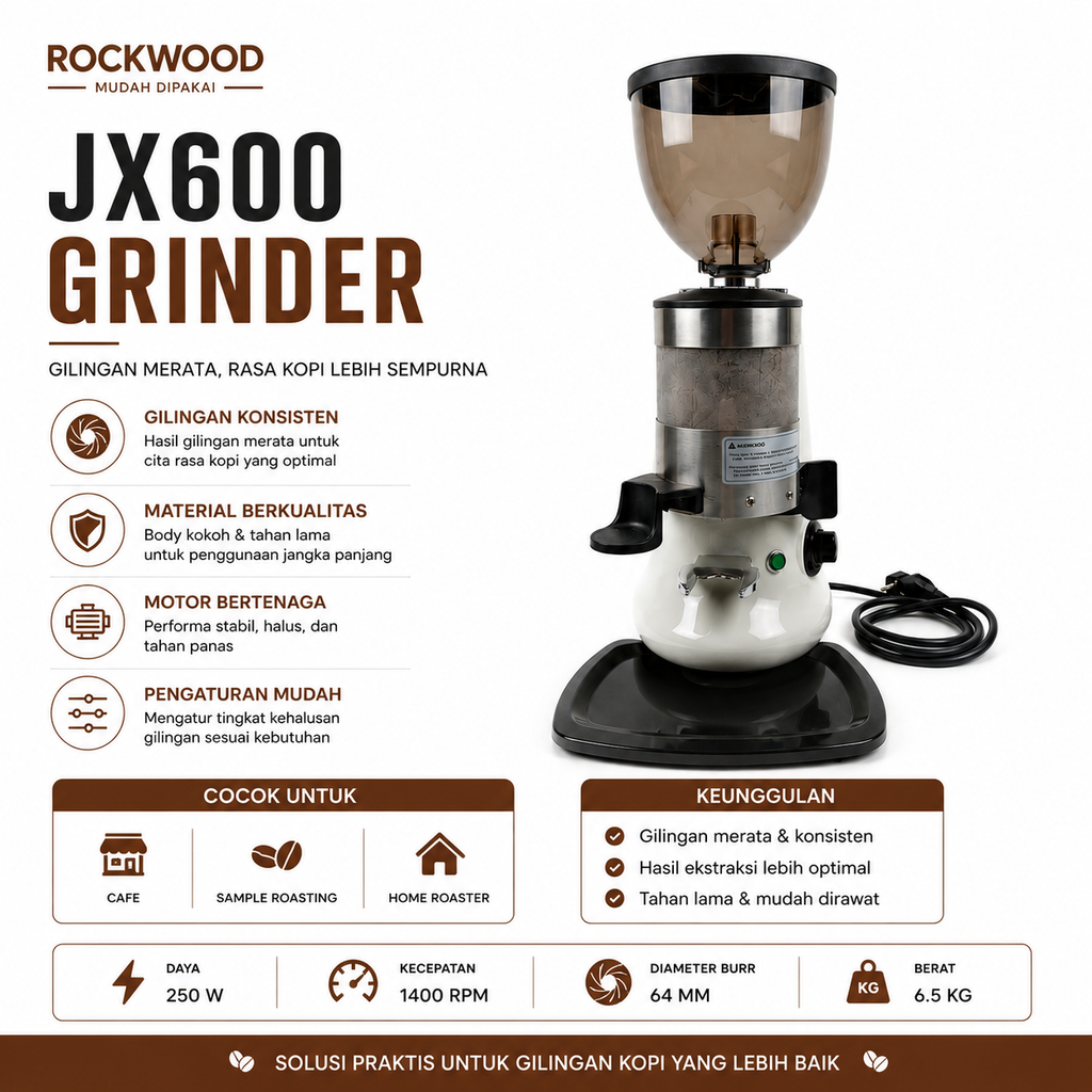 Rockwood Coffee Grinder JX600