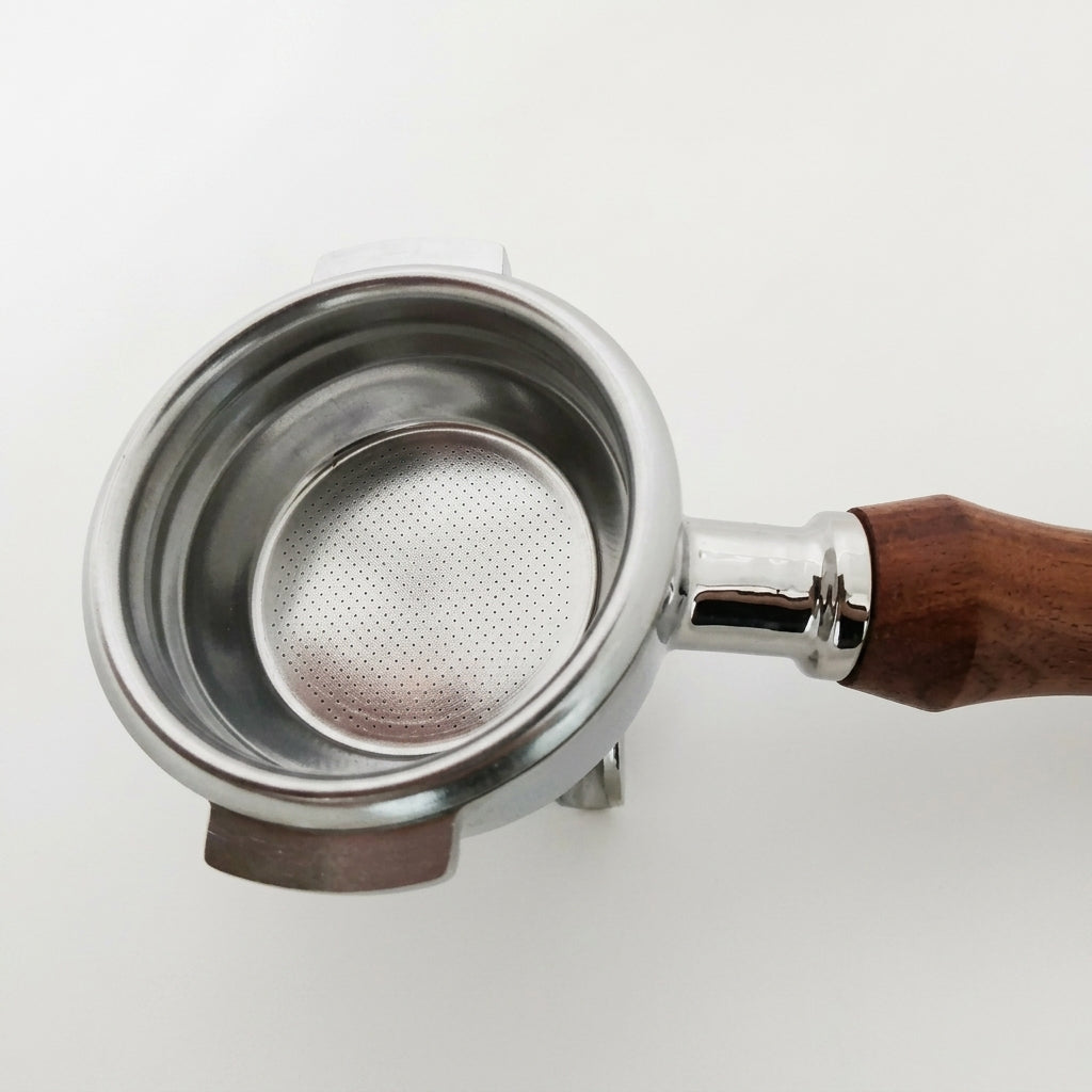 Portafilter with Two spout double basket 58 mm
