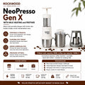 Minipresso pembuat espresso portable dengan Steam susu