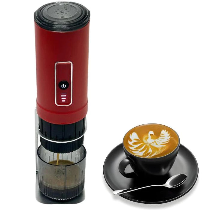 Portable Electric Espresso Machine with 3-4 Min Self-Heating