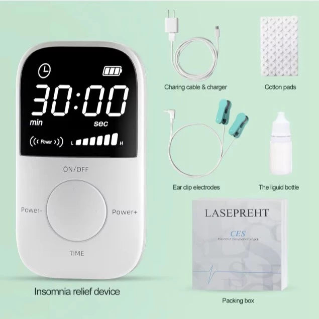 Portable CES Microcurrent Stimulation Insomnia Therapy/ Alat terapi untuk Insomnia