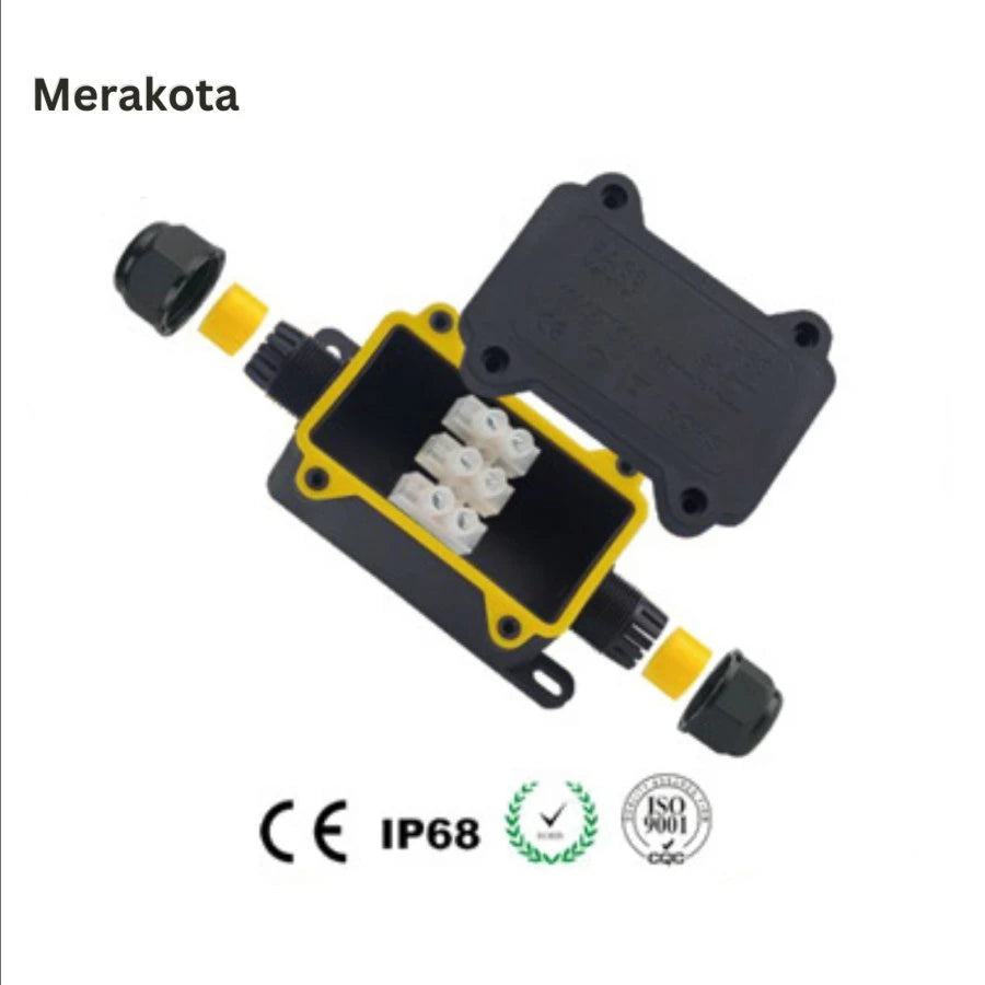 JUNCTION BOX IP66 OUTDOOR waterproof 2 arah 2x3 Pin, 450 V 60A