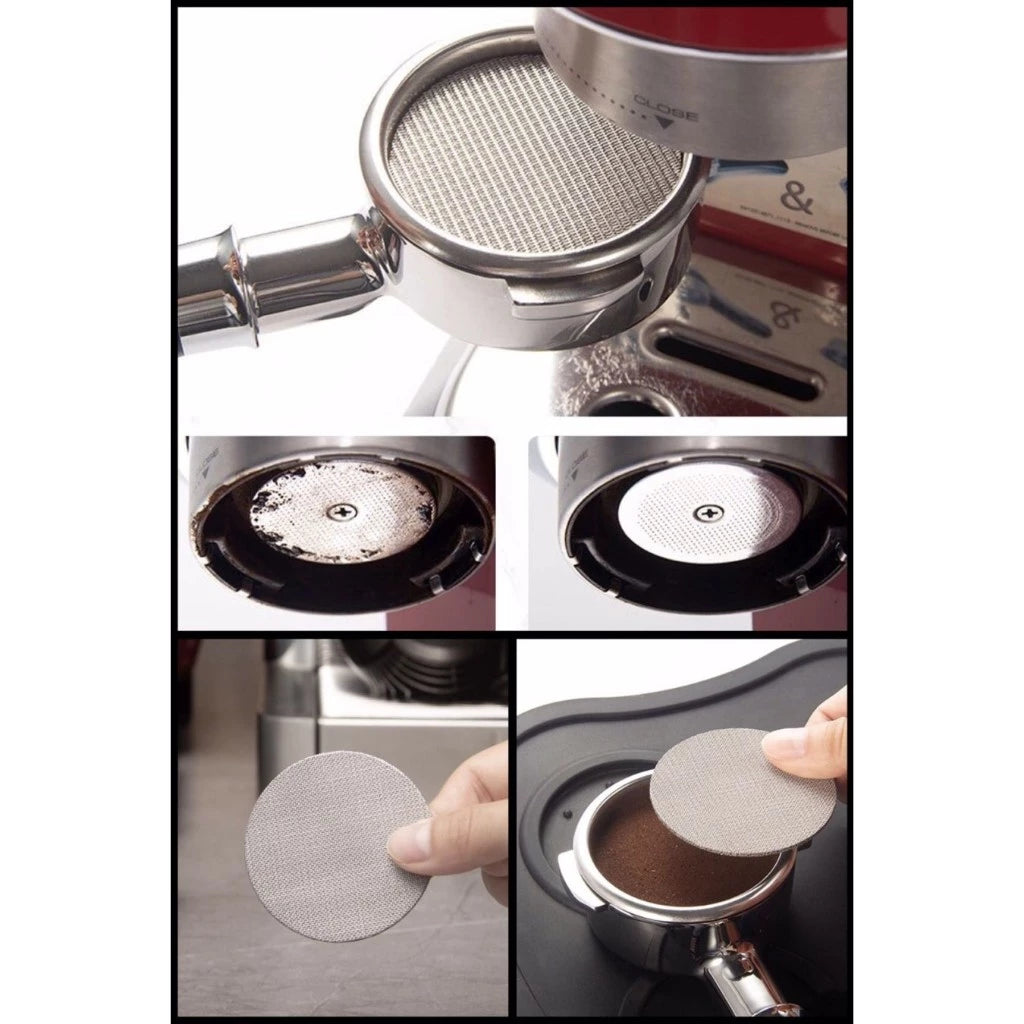 Puck Screen Portafilter Espresso Machine 51 mm 58 mm Rockwood