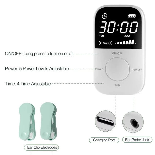 Portable CES Microcurrent Stimulation Insomnia Therapy/ Alat terapi untuk Insomnia