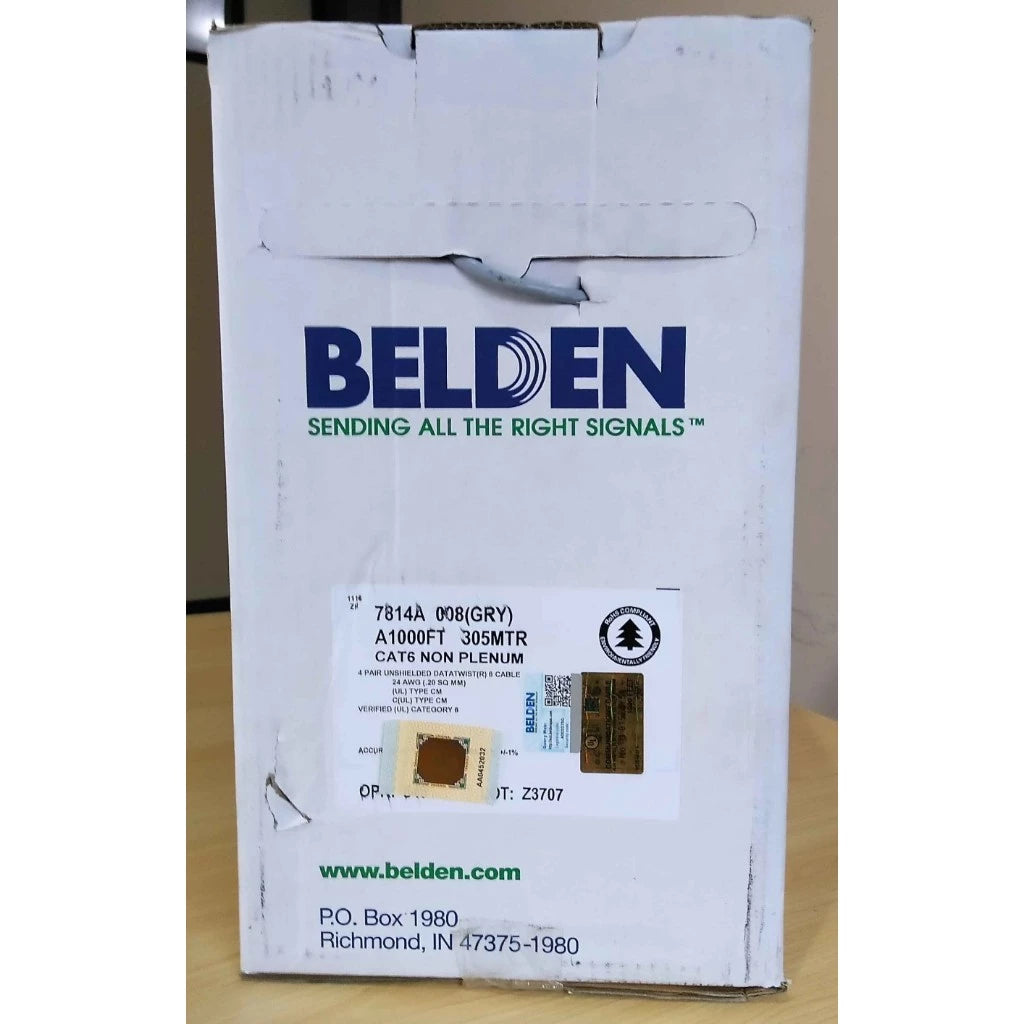 Kabel Belden CAT 6 Original USA pn 7814