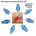 Boot Plug RJ45 Konektor RJ45 Cat 5 Plugboot Transparan