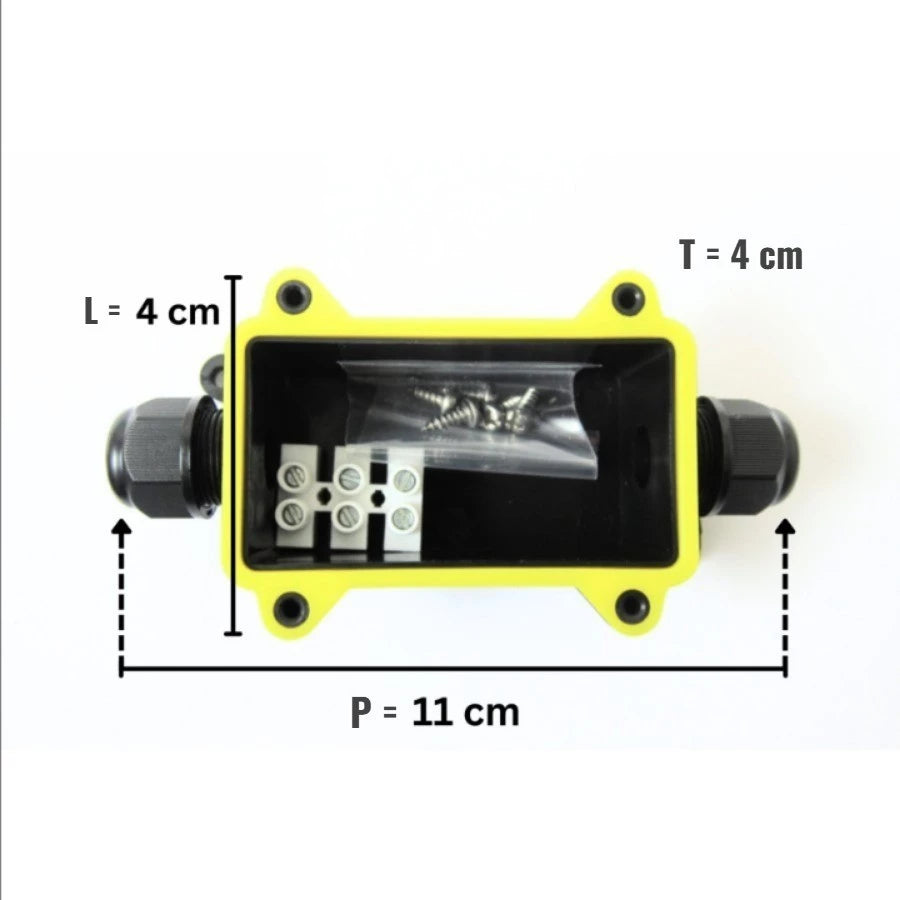 JUNCTION BOX IP66 OUTDOOR waterproof 2 arah 2x3 Pin, 450 V 60A