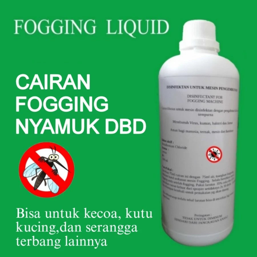 Cairan Fogging Disinfektan Asap Tebal Bunuh virus