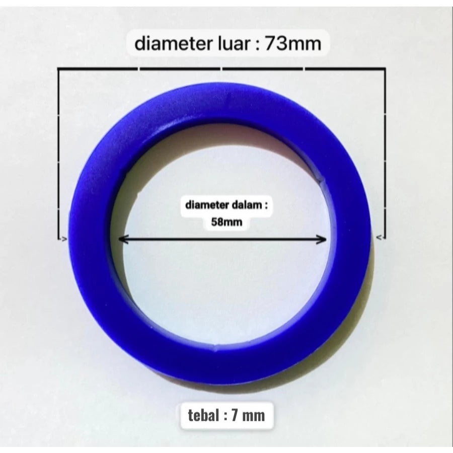 Silicone Group Gasket Coffee Machine Seal Navy Blue