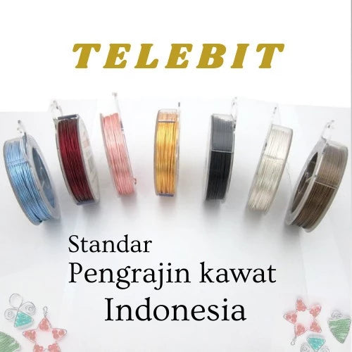 Wire Craft 0.3 mm perspool 100 Gram Telebit Wire
