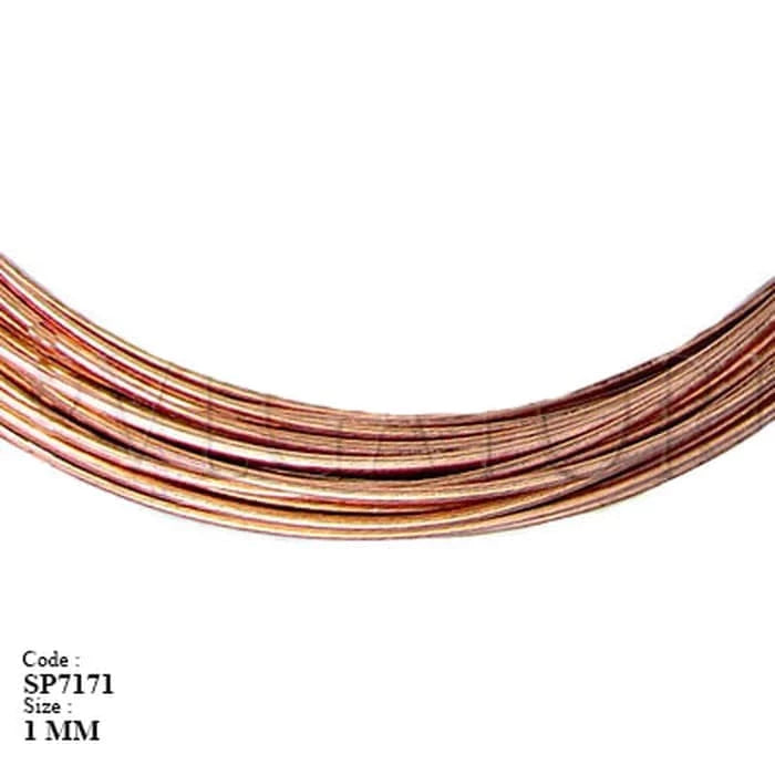 Kawat Non Enamel Bare Copper Wire Per Spool 500 Gram