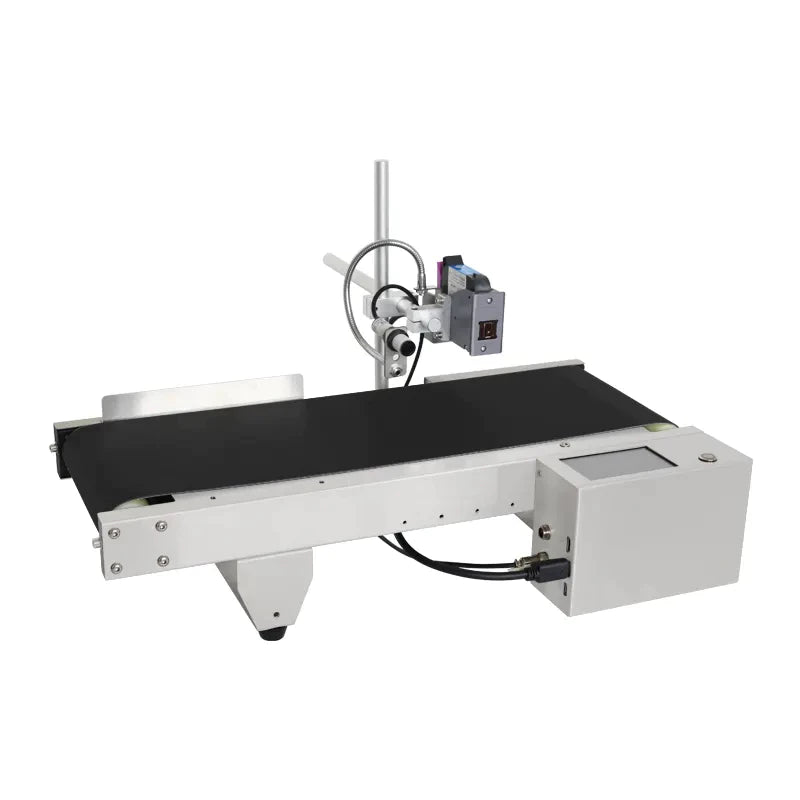 Mini Desktop Conveyor Inkjet batch printer Code Date Printer All-in-One Machine
