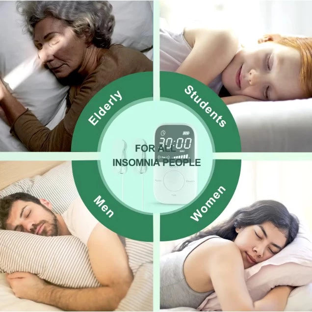 Portable CES Microcurrent Stimulation Insomnia Therapy/ Alat terapi untuk Insomnia