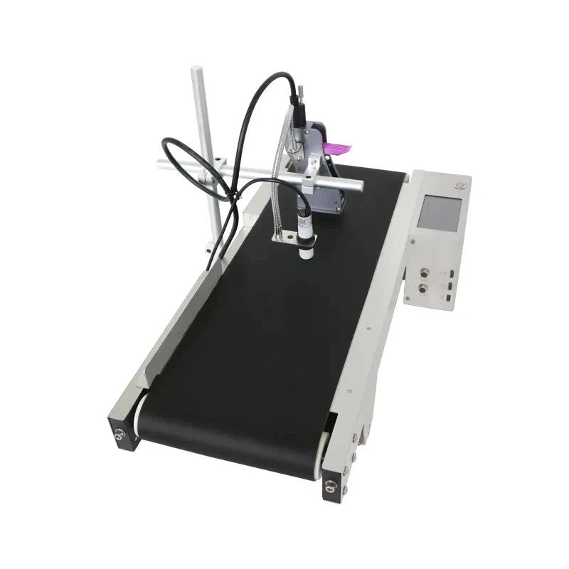 Mini Desktop Conveyor Inkjet batch printer Code Date Printer All-in-One Machine