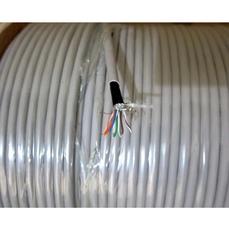 KABEL LAN STP FTP CAT 5E OUTDOOR ANTI AIR TELEBIT DOUBLE SLEEVE