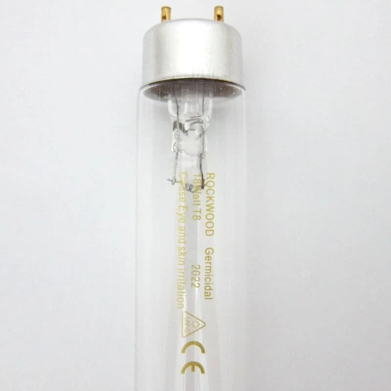 Lampu UVC Plus Ozone T8 tahan lama 18 watt Germicidal Rockwood