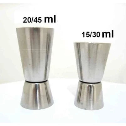 Stainless Cocktail Jigger Gelas Ukur Takar 20/45 ml