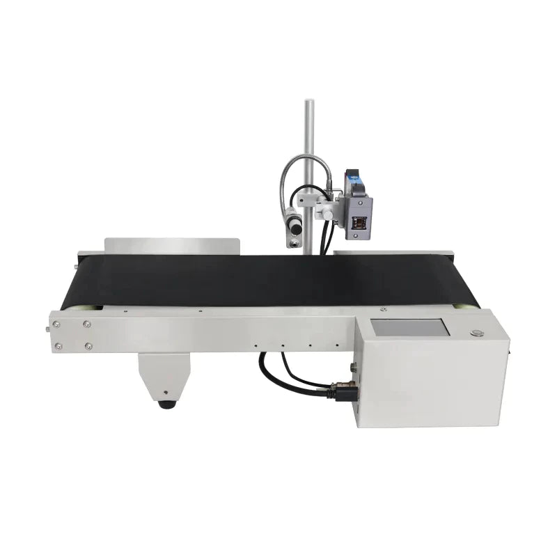Mini Desktop Conveyor Inkjet batch printer Code Date Printer All-in-One Machine