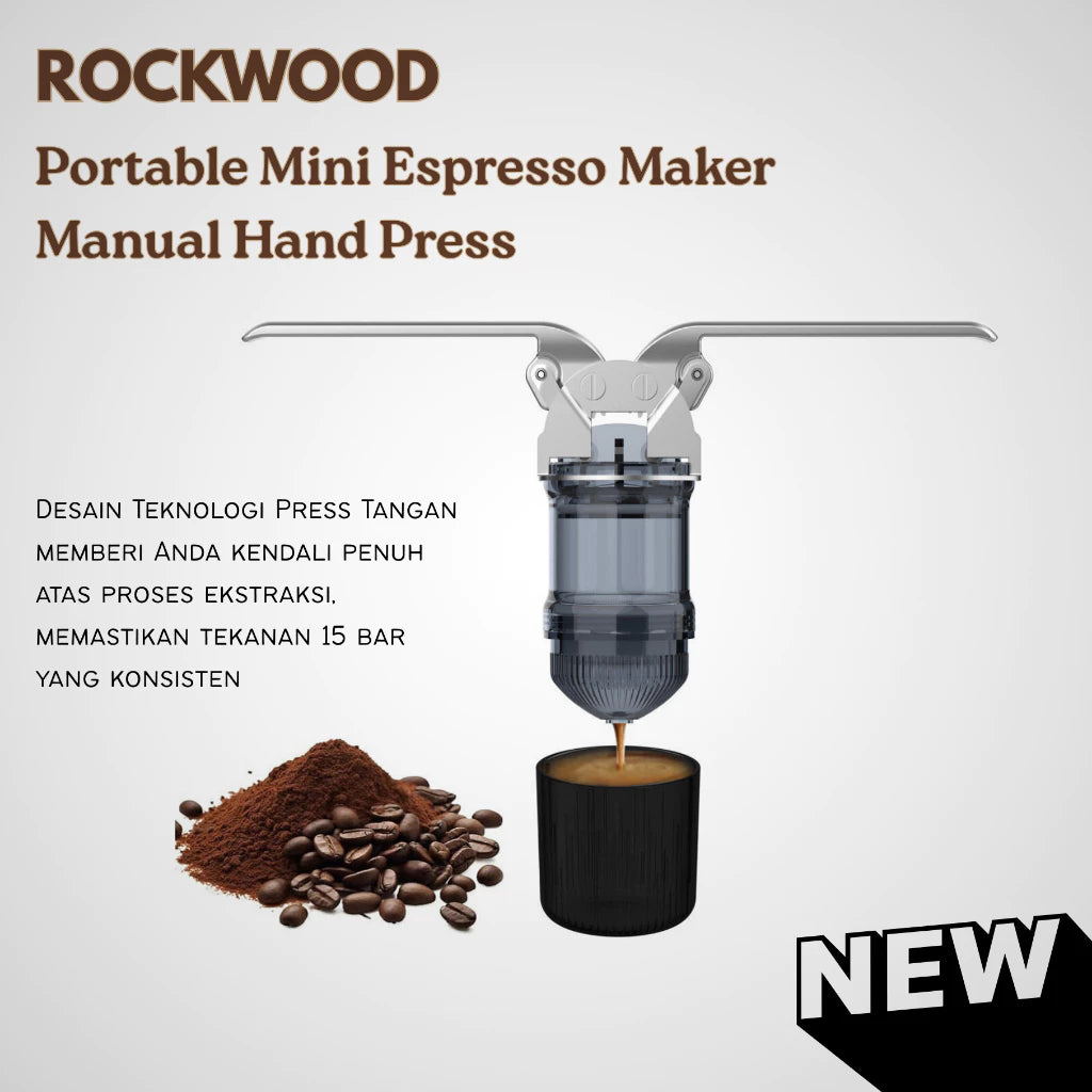 Portable Manual Espresso Coffee Maker Hand Press