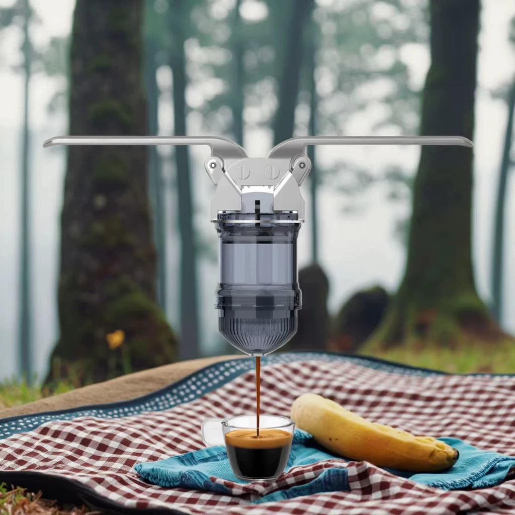 Portable Manual Espresso Coffee Maker Hand Press