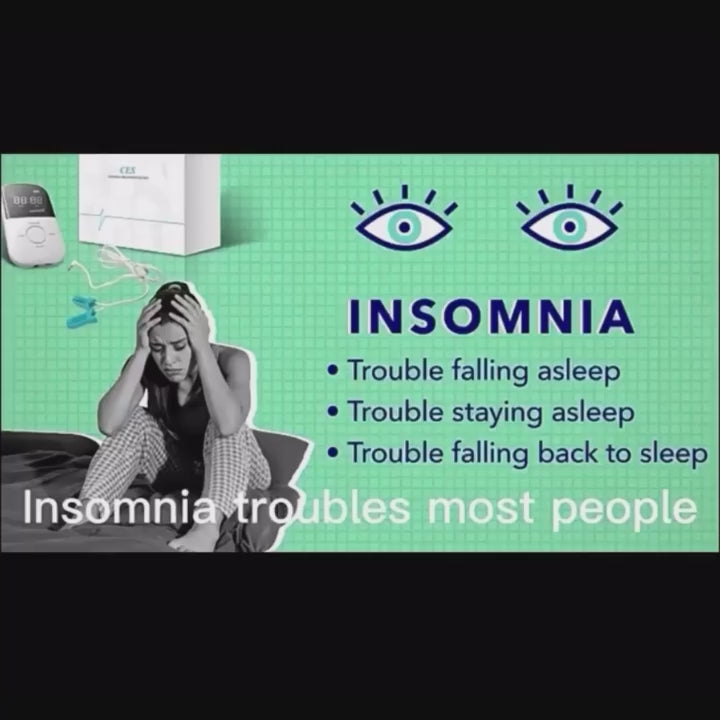 Portable CES Microcurrent Stimulation Insomnia Therapy/ Alat terapi untuk Insomnia