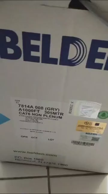 Kabel Belden CAT 6 Original USA pn 7814