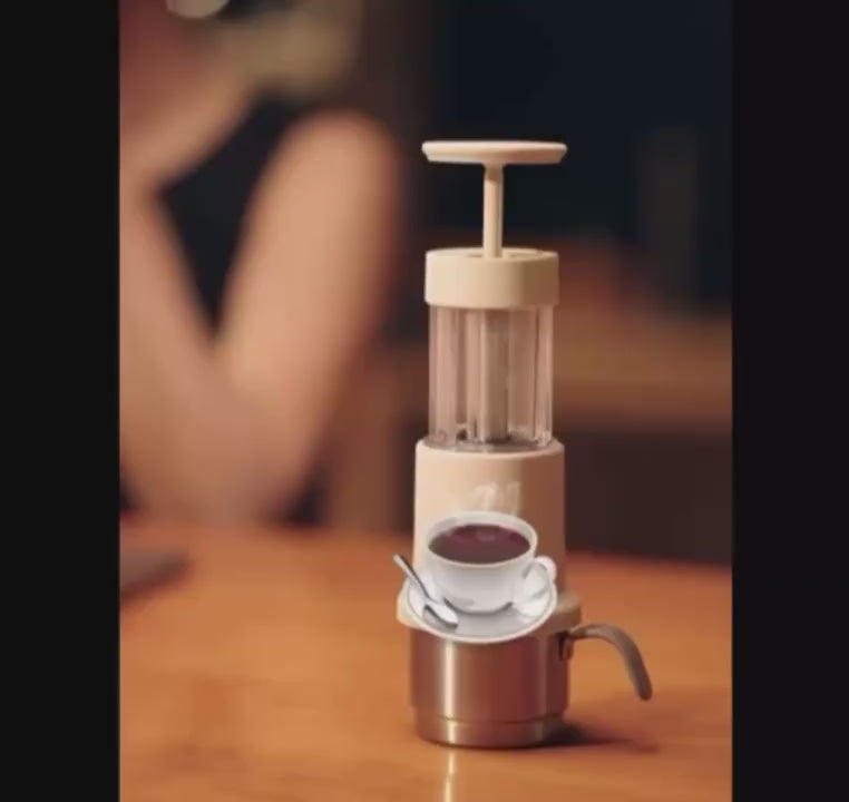 Minipresso pembuat espresso portable dengan Steam susu