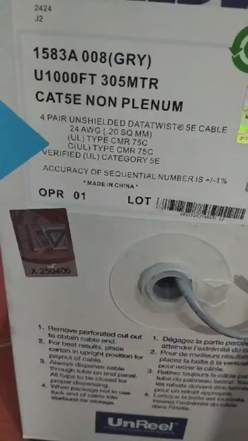 Kabel Belden CAT 5e UTP 1583 Original